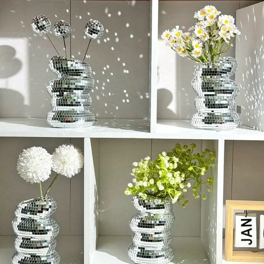 Vase Disco Spiral