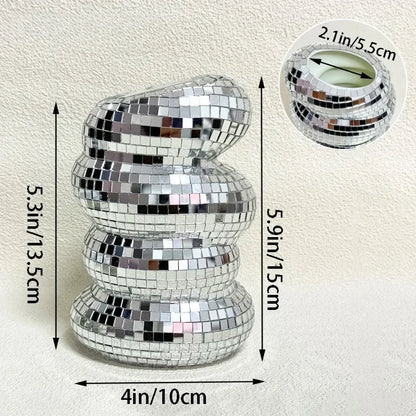 Vase Disco Spiral
