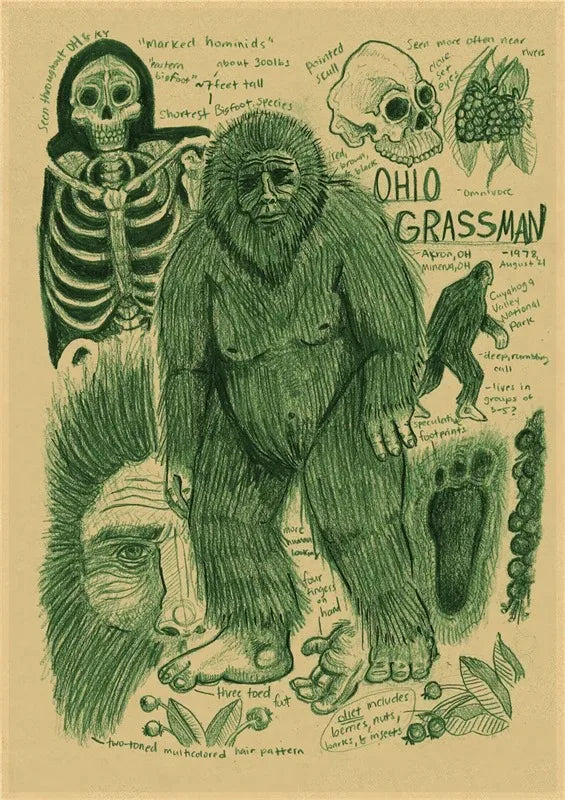 Affiches Cryptozoologie