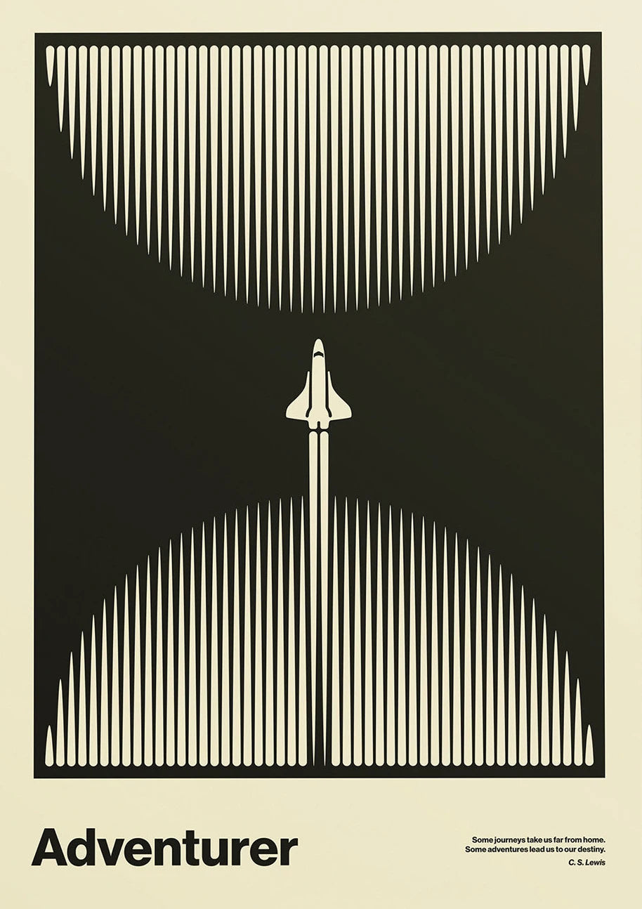 Affiches Retro Space Shuttle