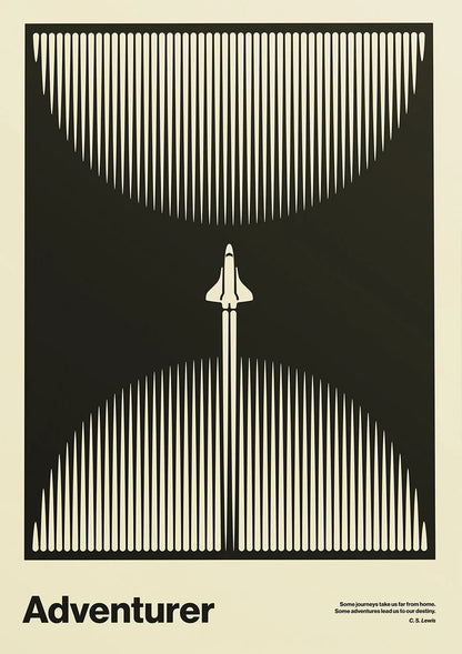 Affiches Retro Space Shuttle