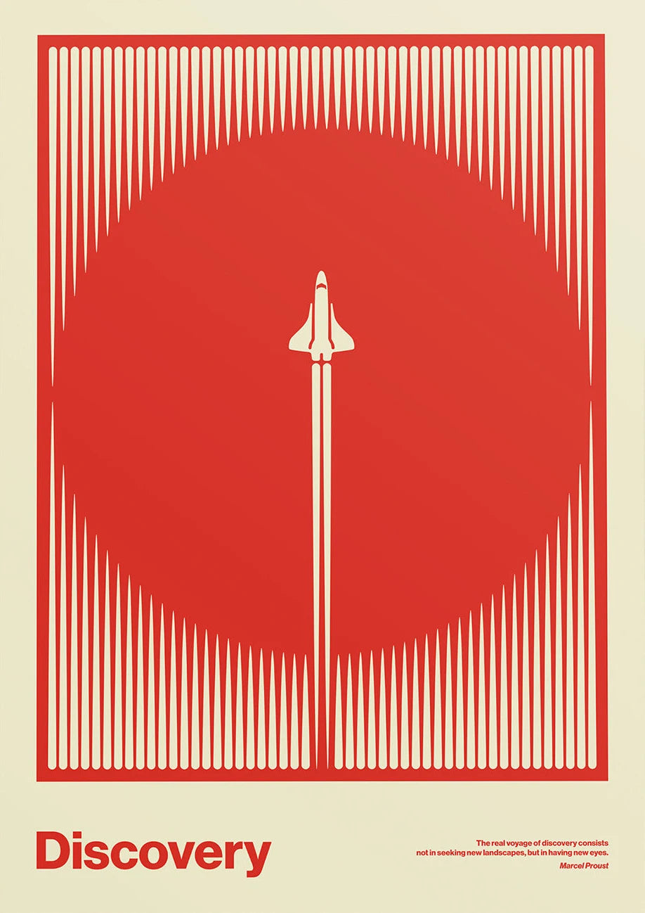Affiches Retro Space Shuttle