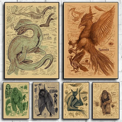 Affiches Cryptozoologie