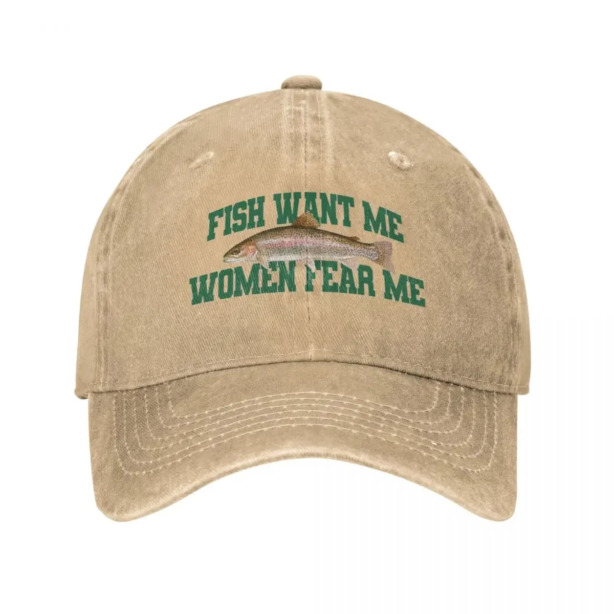 Casquette Fish Want Me Women Fear Me