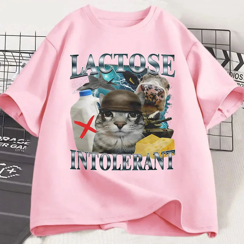 T-Shirt Lactose Intolerant Cat