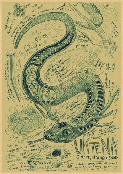 Affiches Cryptozoologie