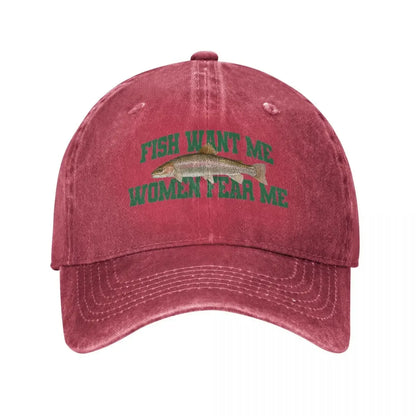 Casquette Fish Want Me Women Fear Me