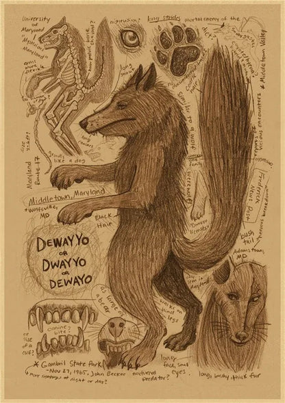 Affiches Cryptozoologie